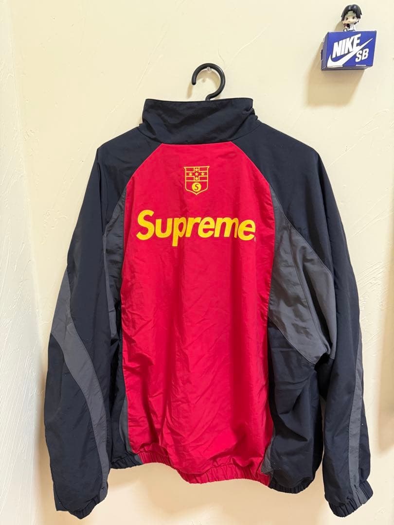 [超希少]Supreme S Logo Track Jacket \"Black\"