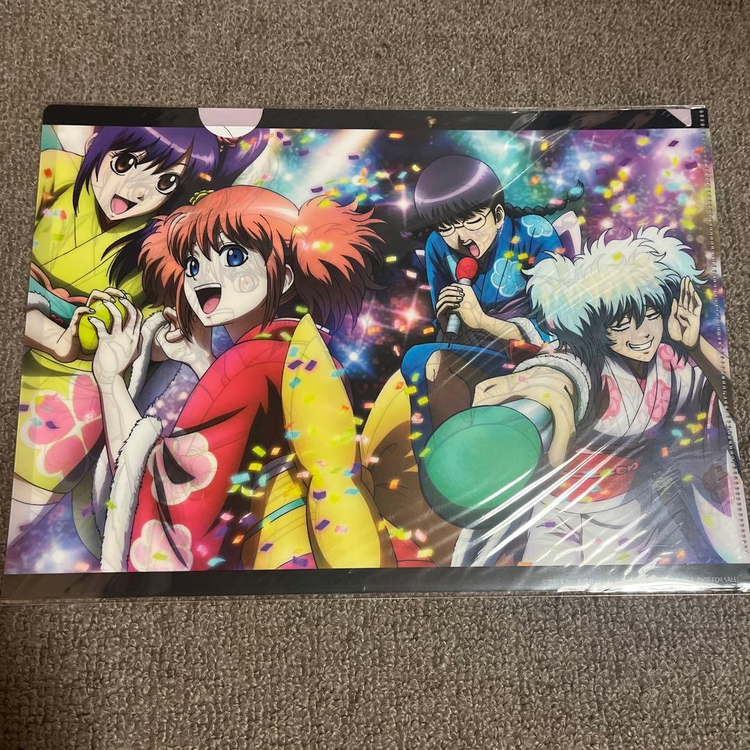銀魂　ポロリ篇　アニプレックス限定購入特典　複製原画入りクリアファイル