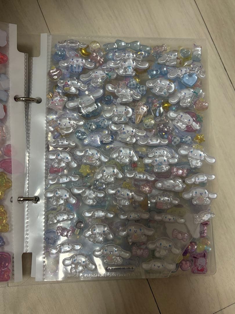 サンリオ ボンボンドロップシール シール帳