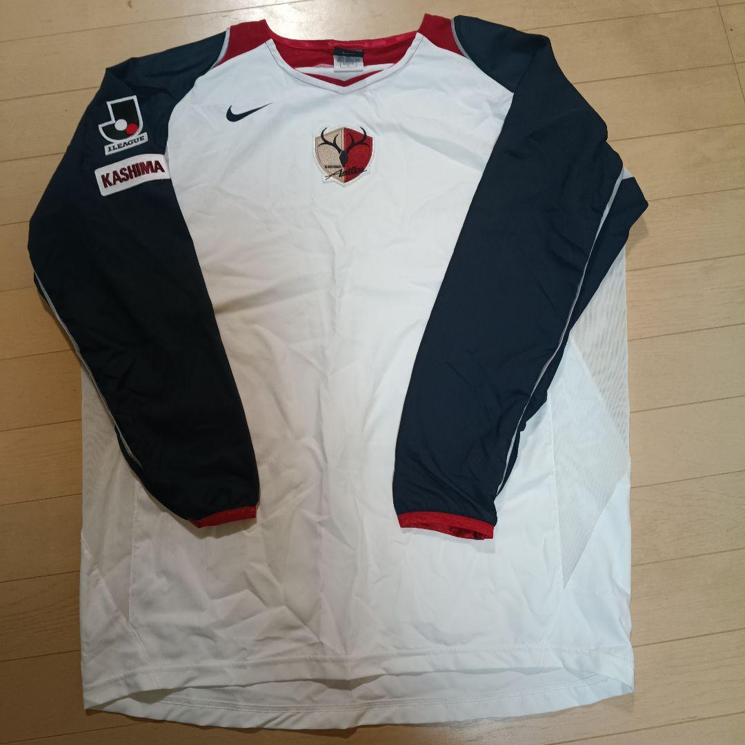 非売品 鹿島アントラーズ Nike KASHIMA サッカーシャツ Lサイズ