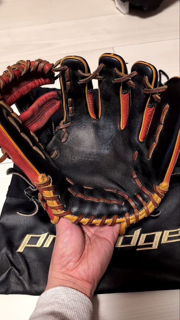 良型！　SSK　プロエッジ　内野用　軟式オーダーグラブ