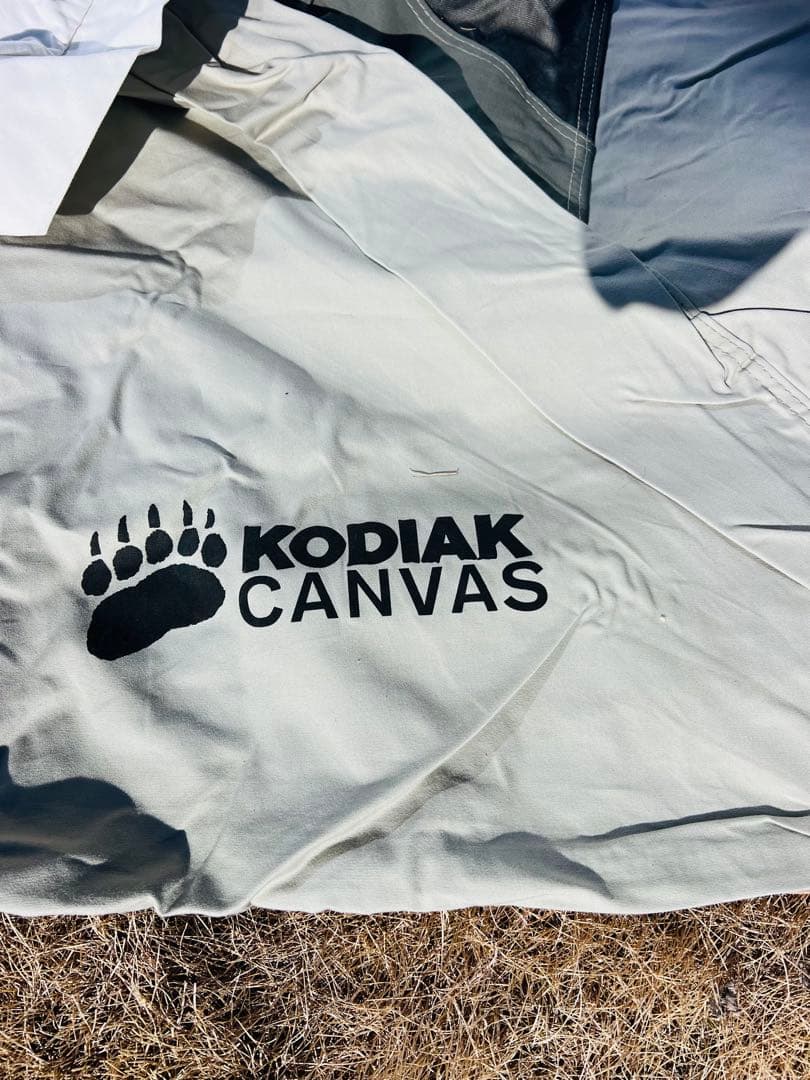 美品 Kodiak Canvas 2人用 グランドシート付