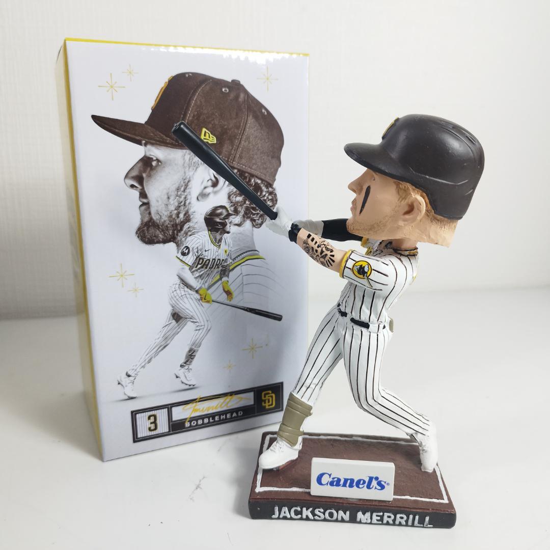 ジャクソン メリル ボブルヘッド ペトコパーク パドレス 新品 球場配 IS98