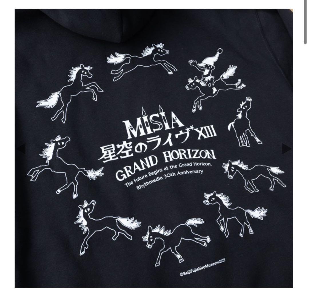 MISIA 星空のライヴXIII うまくいくジップパーカー　L