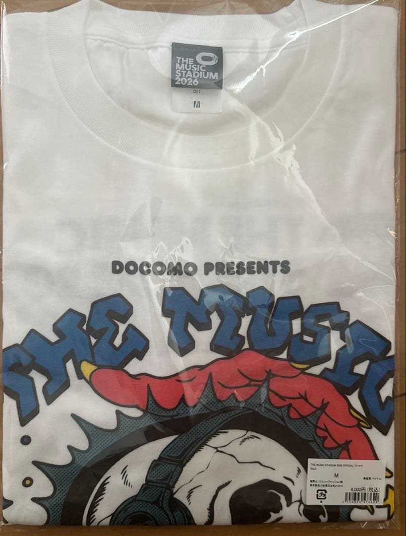 THE MUSIC STADIUM 2026 Tシャツ ワンオク×YOASOBI