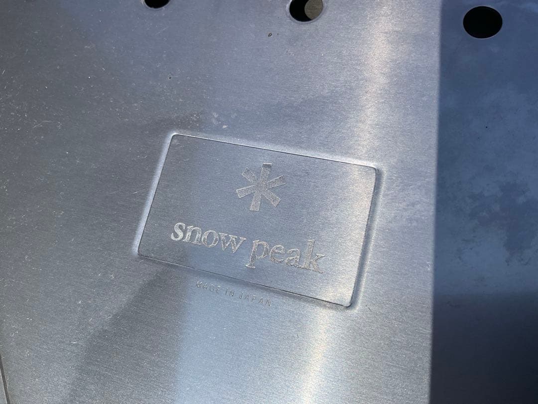  peak 焚き火台　Lサイズ　BBQスターターセット　USED 良品