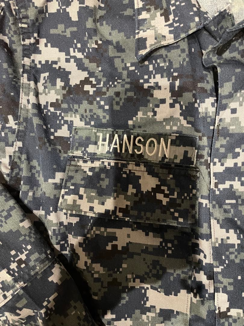U.S. NAVY 迷彩セットアップ　キャップ