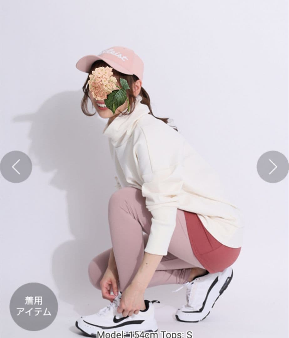 【新品タグ付】ANSUNESS♡袖リブ切替裏微起毛オーバーサイズカットソー　M