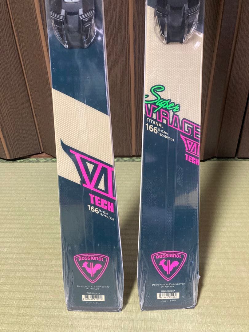 21/22新品❗️一般基礎向ロシニョールSUPER VIRAGEⅥ166cmビン付