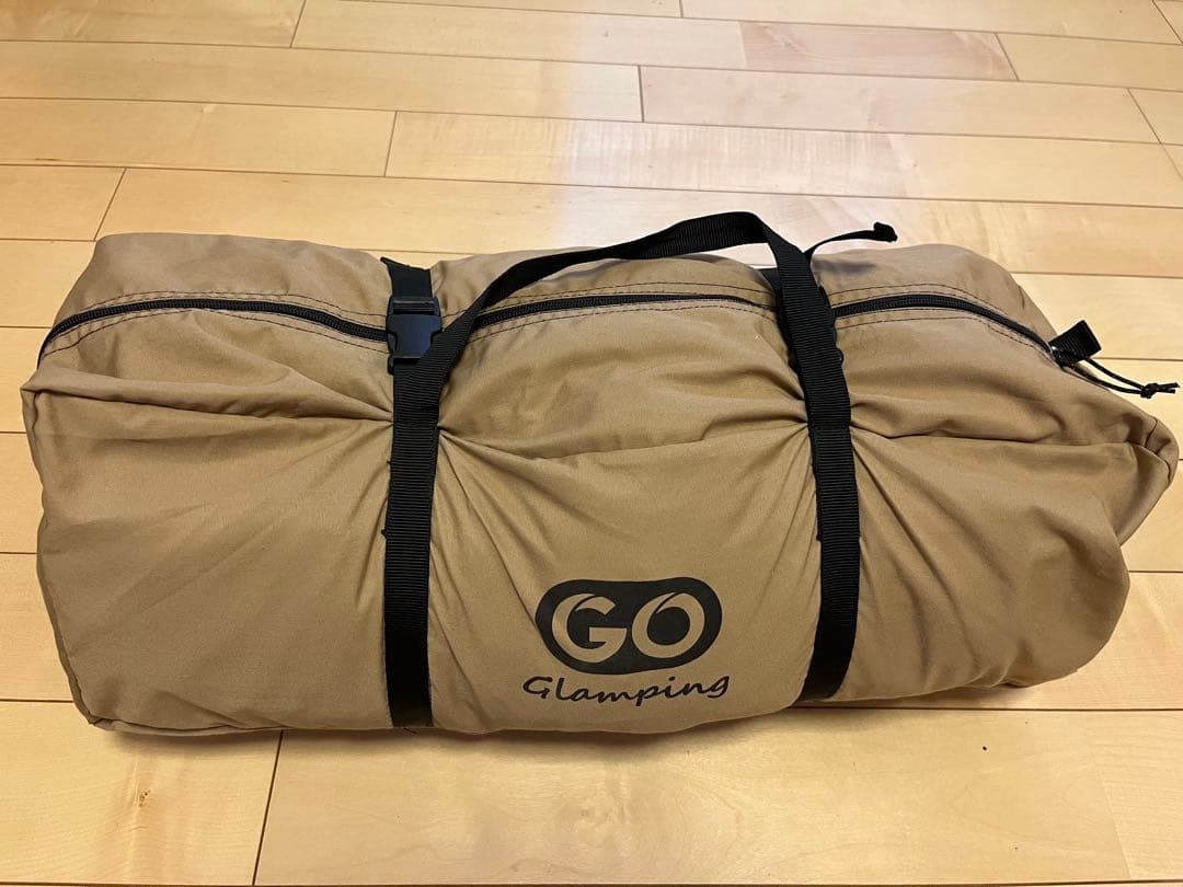 【超簡単設営セット‼️ 】GG pup テント+ 前幕+8tail二又&接続ポール
