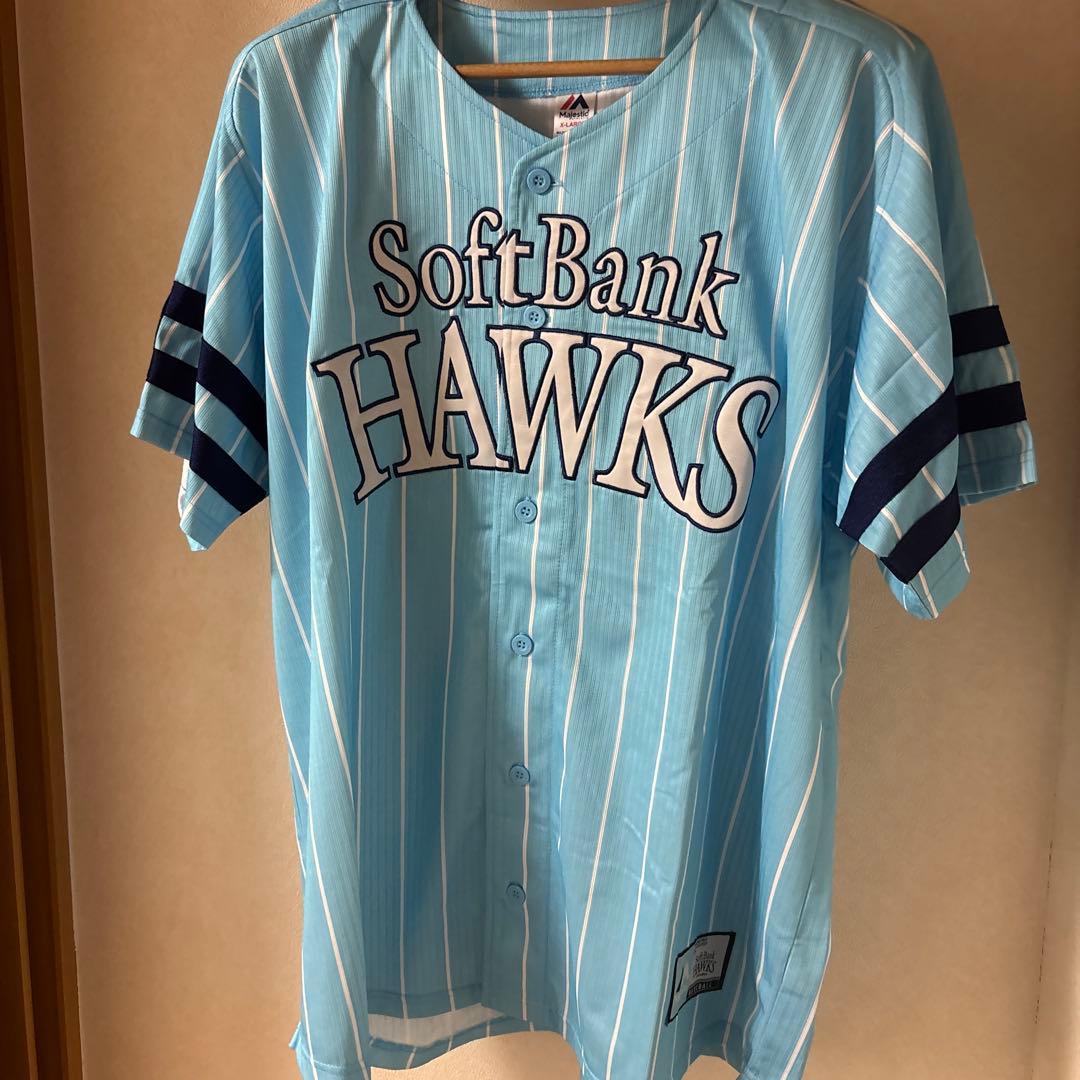 【期間限定価格】【新品未着用】柳田悠岐選手ユニフォーム XL 鷹の祭典2019