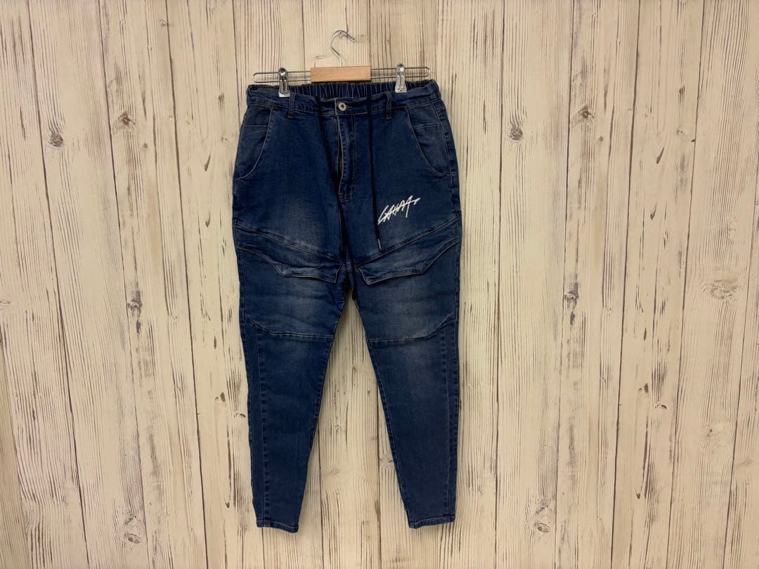 LAHMストレッチデニムカーゴパンツ LAHM/エルエーエイチエム