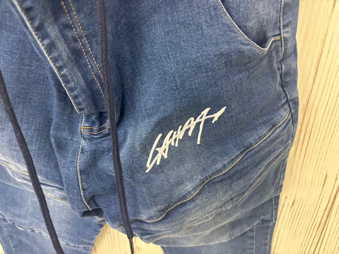 LAHMストレッチデニムカーゴパンツ LAHM/エルエーエイチエム