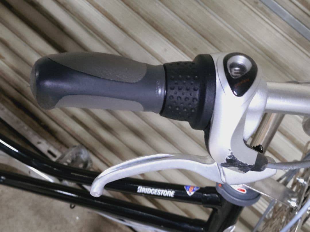 ブリヂストン 通学用自転車 ロングティーンデラックス ベルト L型 26インチ