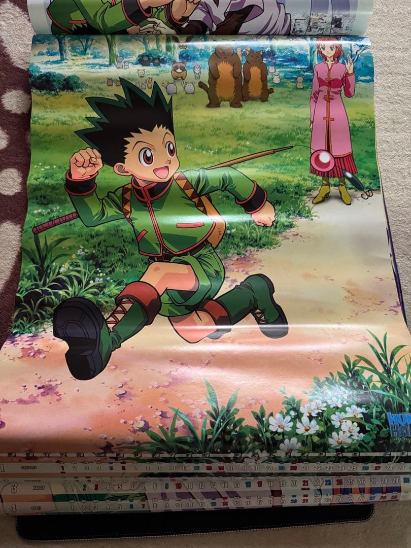 HUNTER×HUNTER 旧アニメ 2002年 カレンダー②