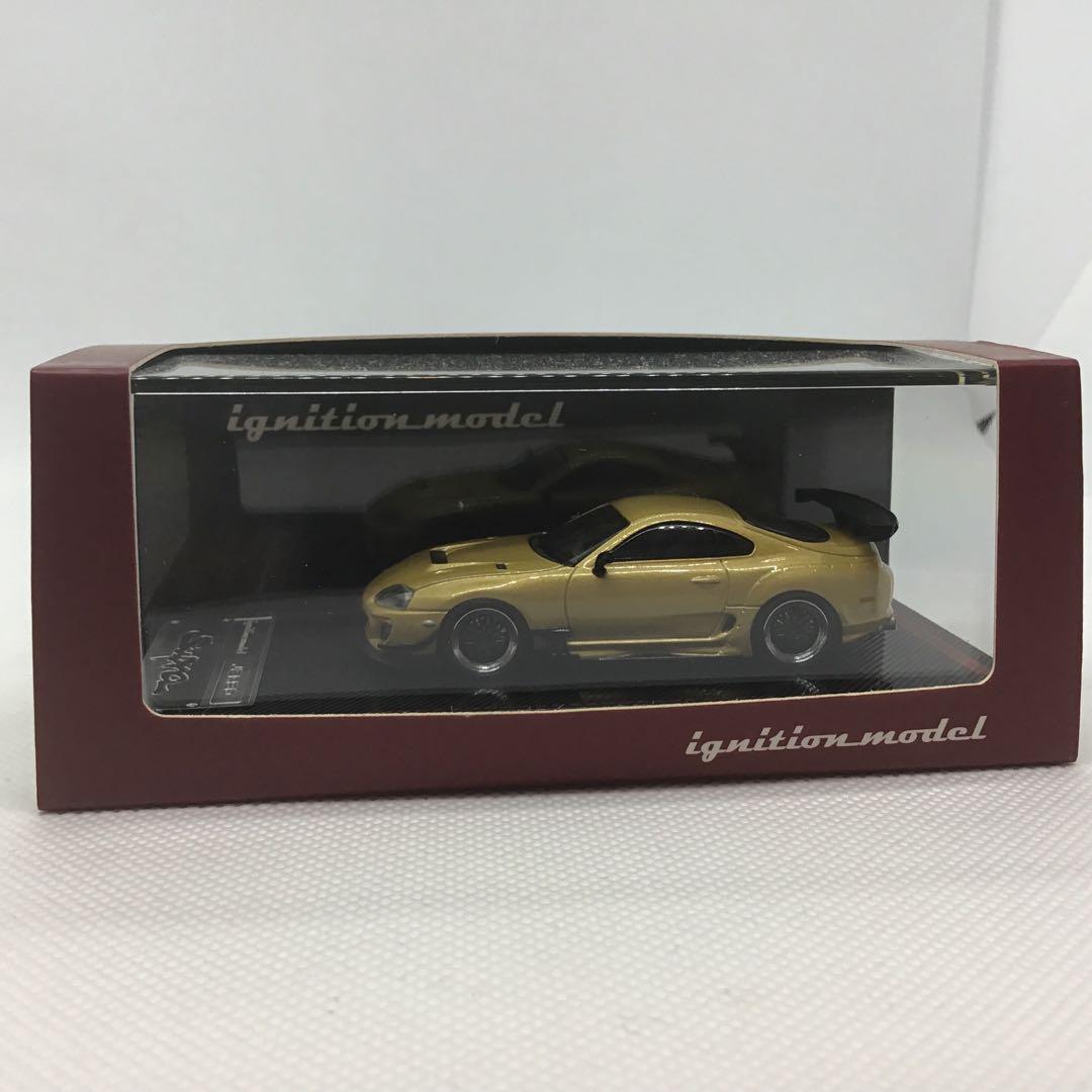 イグニッションモデル　1/64 トヨタ　スープラ　JZA80 ゴールド