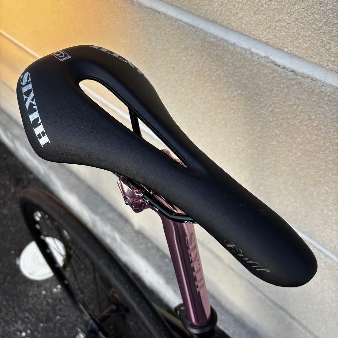 【引取り限定】UNIZE ピストバイク ブラック Lサイズ 完成車
