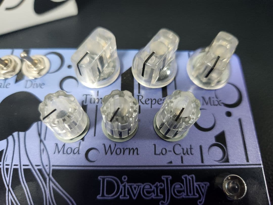 エフェクター　VIVIE　DiverJelly ディレイ