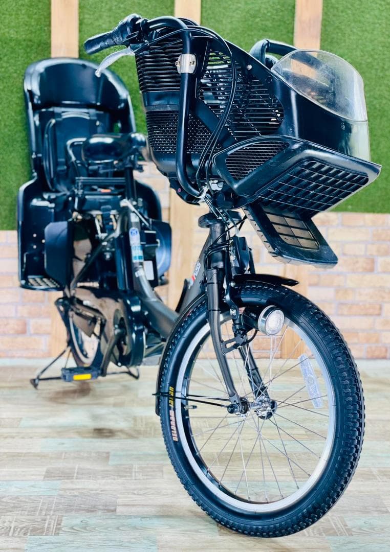 超特価モデル グレー系 No1 ヤマハ 子供乗せ電動アシスト自転車 ZH2542