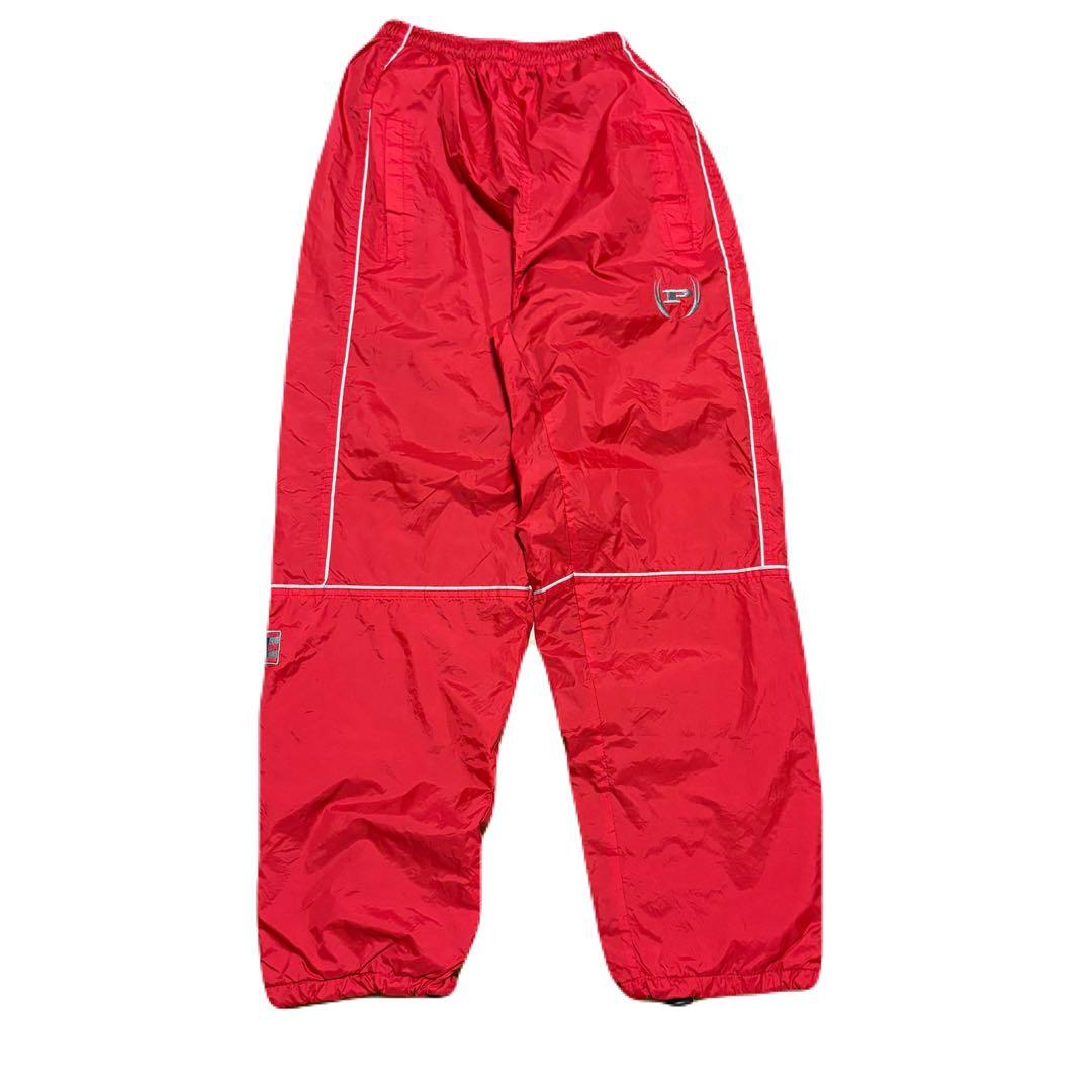 90s PHAT FARM ファットファーム ナイロンセットアップ 赤