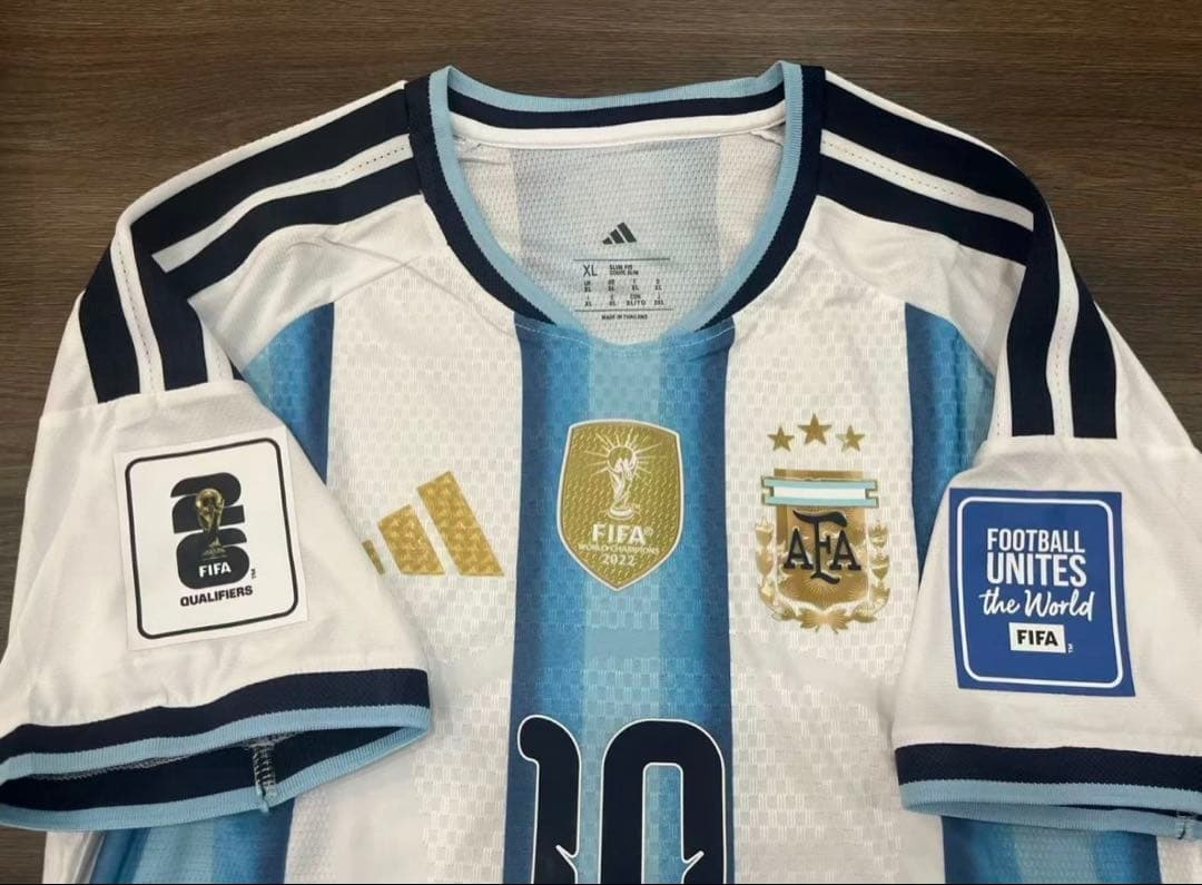 アルゼンチン代表 2026年ワールドカップ ホームキット 選手仕様 Mサイズ