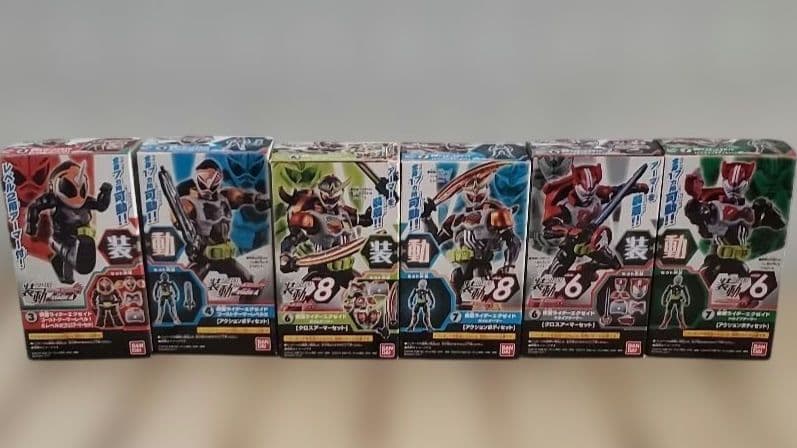 仮面ライダー フィギュア 装動 関係 43個