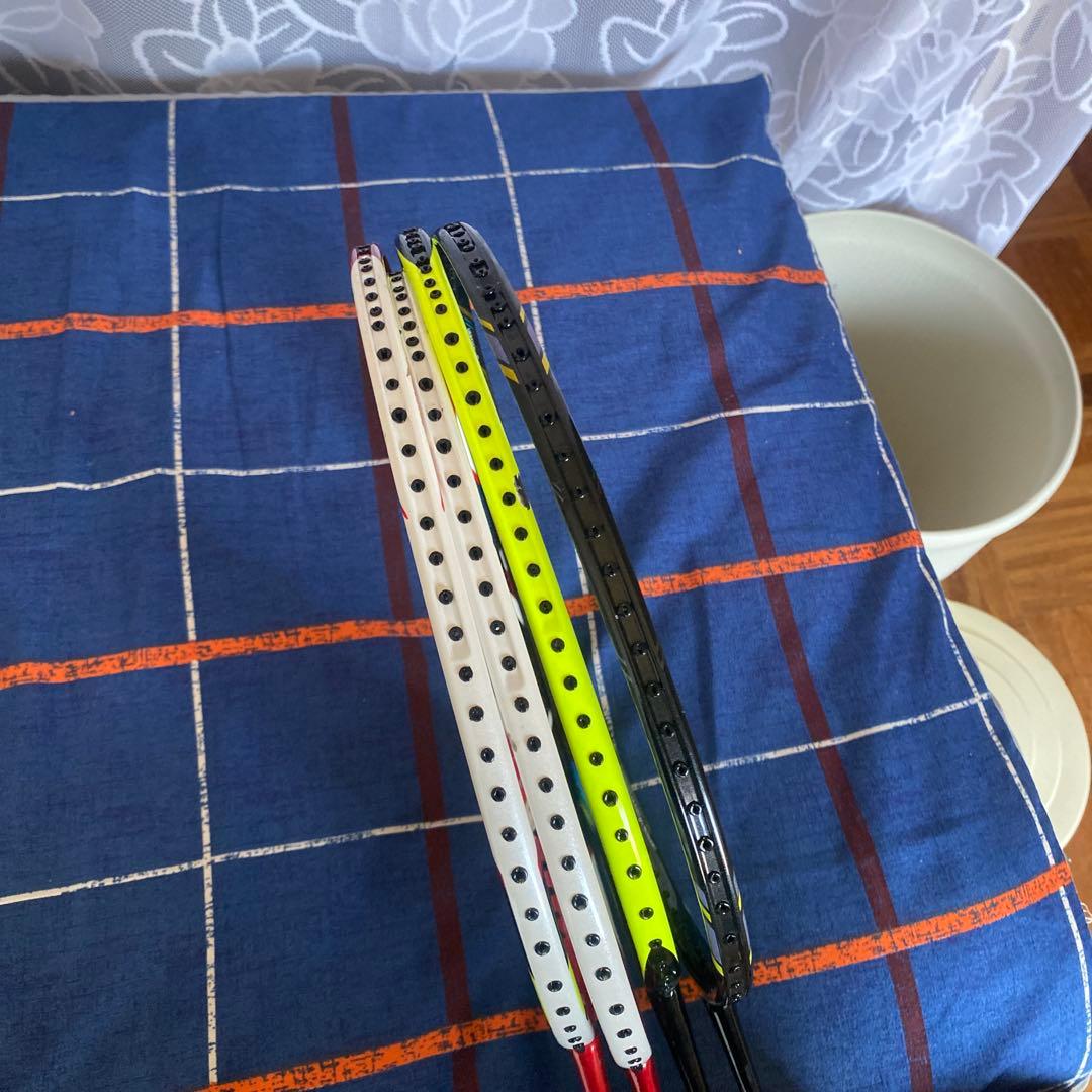 ヨネックス　バドミントンラケット　セット　ジャンク