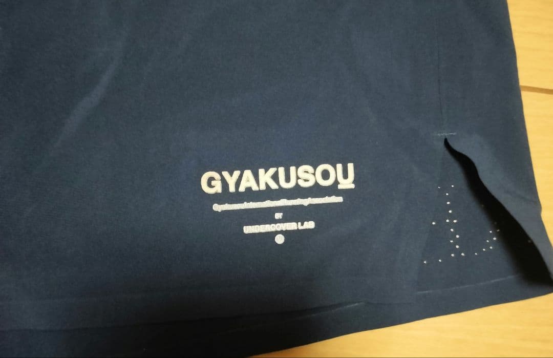 GYAKUSOU ネイビー ショートパンツ　XL