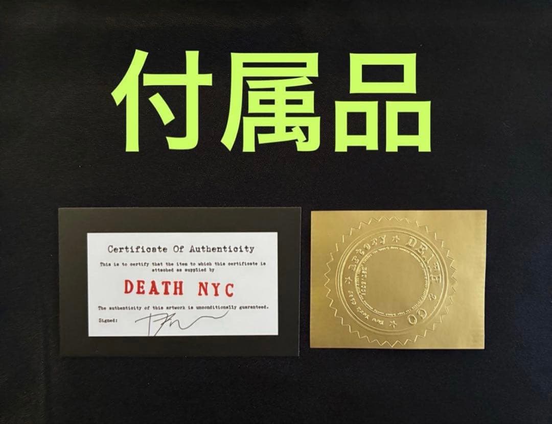 ◆世界限定100枚◆ DEATH NYC 現代アート ポスター JO20