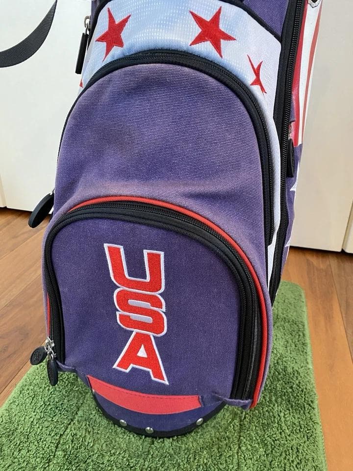 タイトリスト スコッティキャメロン レトロ USA国旗柄 スタンド ゴルフバッグ