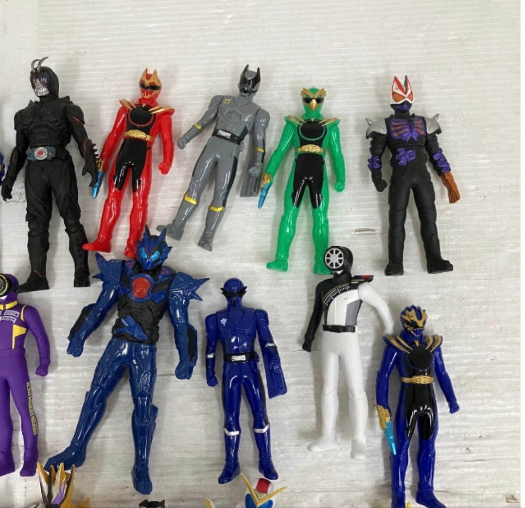 仮面ライダー ソフビ 戦隊 フィギュア おまとめ 38点