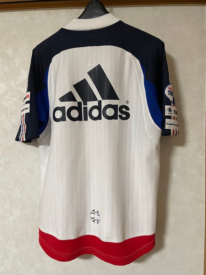 横浜マリノス　Oサイズ　サッカー　トレーニングウェア　adidas 希少