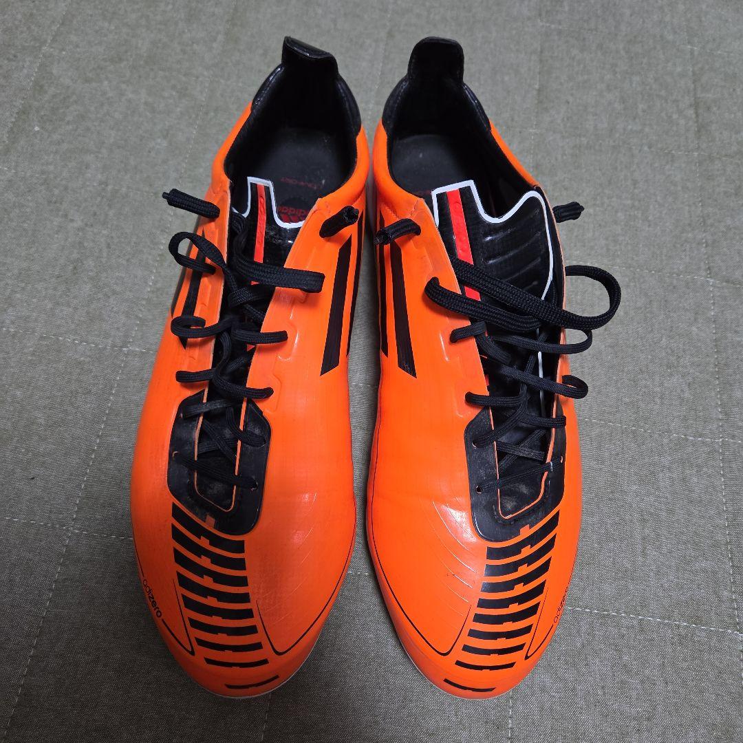 アディダス サッカーシューズ オレンジ　F50