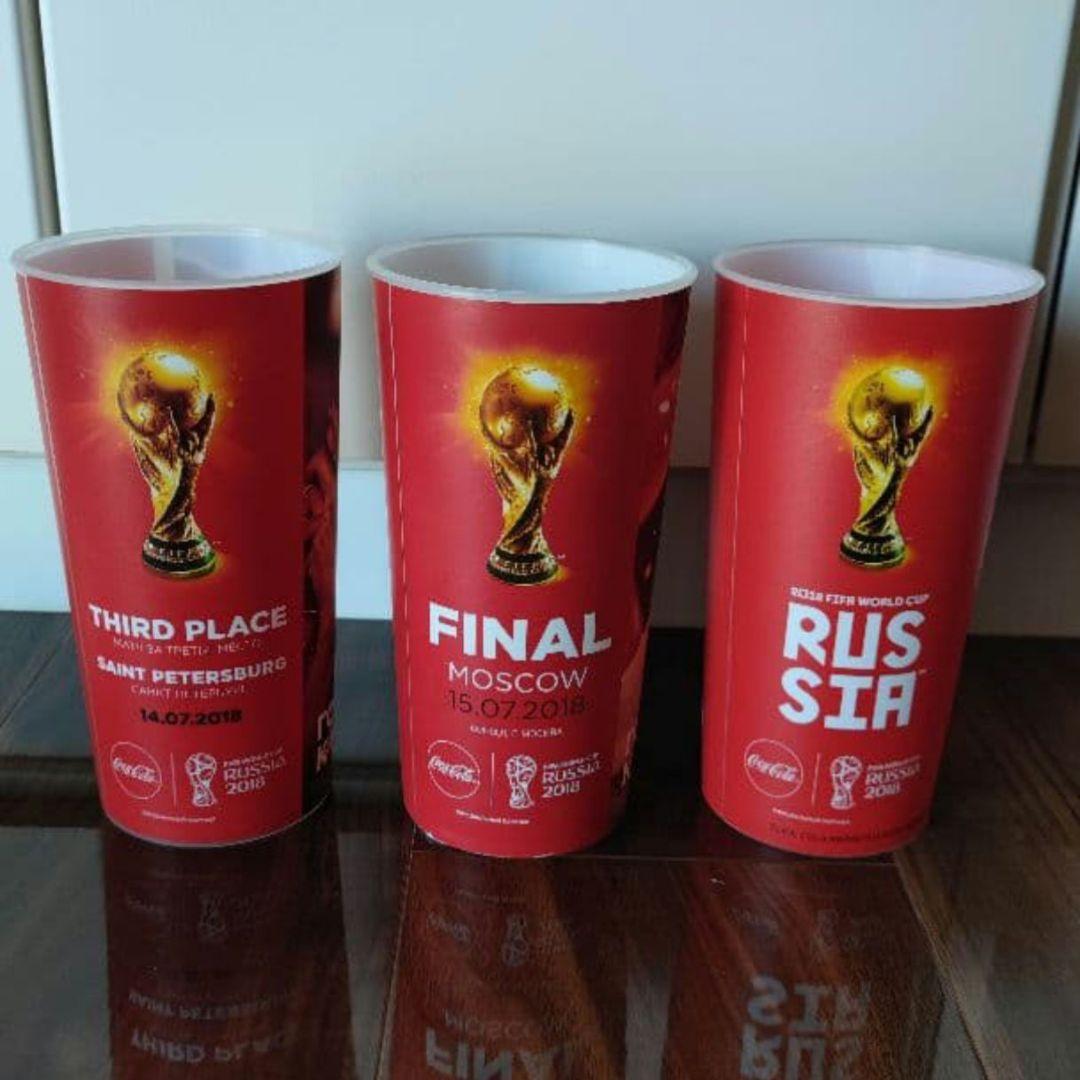 レア　ロシアワールドカップ決勝戦　コカ・コーラカップ　FIFAエコバッグマフラー