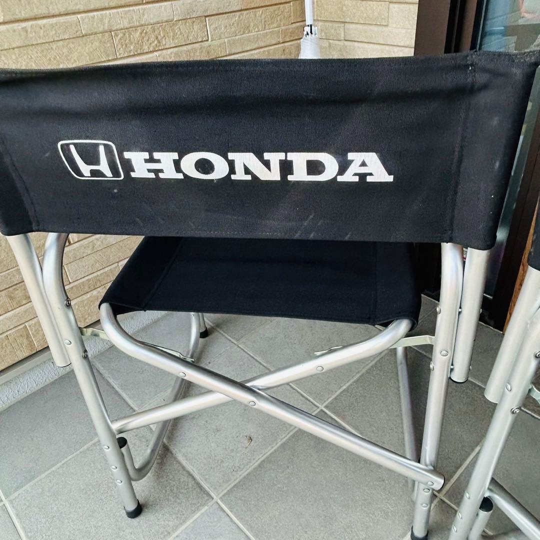 【ホンダ　HONDA ディレクターチェア　折りたたみチェア　ペア