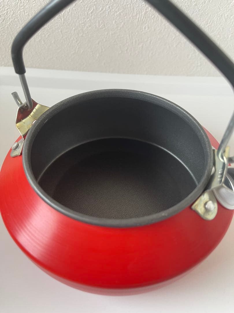 美品 trangia トランギア ケトル 0.6L 廃盤 貴重 レア 赤