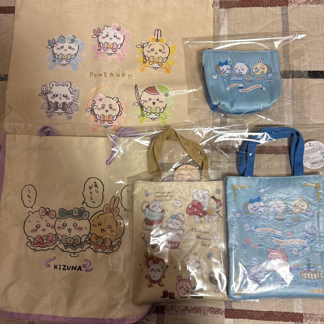 ちいかわ　トートバッグ　ポーチ　セット　まとめ売り