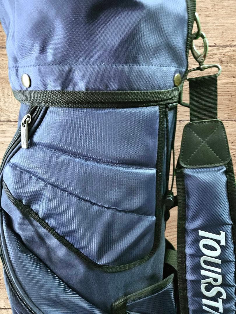 送料無料/美品　TourStage キャディバッグ ネイビー
