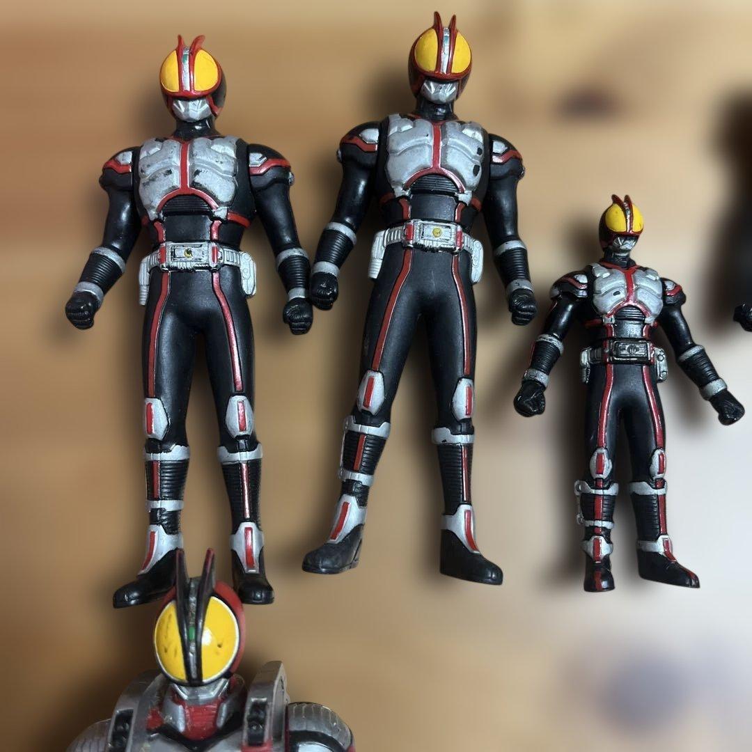 仮面ライダーファイズ　ブラスターフォーム　アクセルフォーム　フィギュアまとめ売り