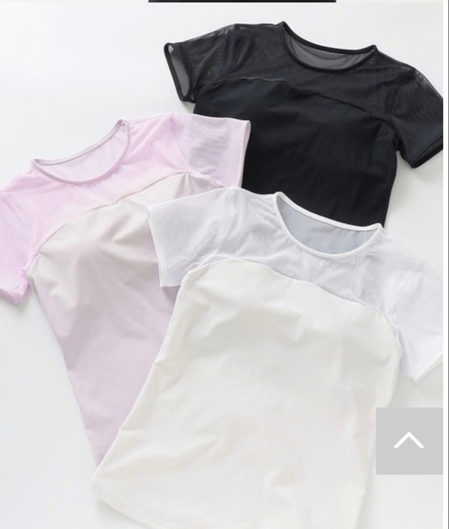 【新品タグあり】Chacott ライトトップTシャツMライラック