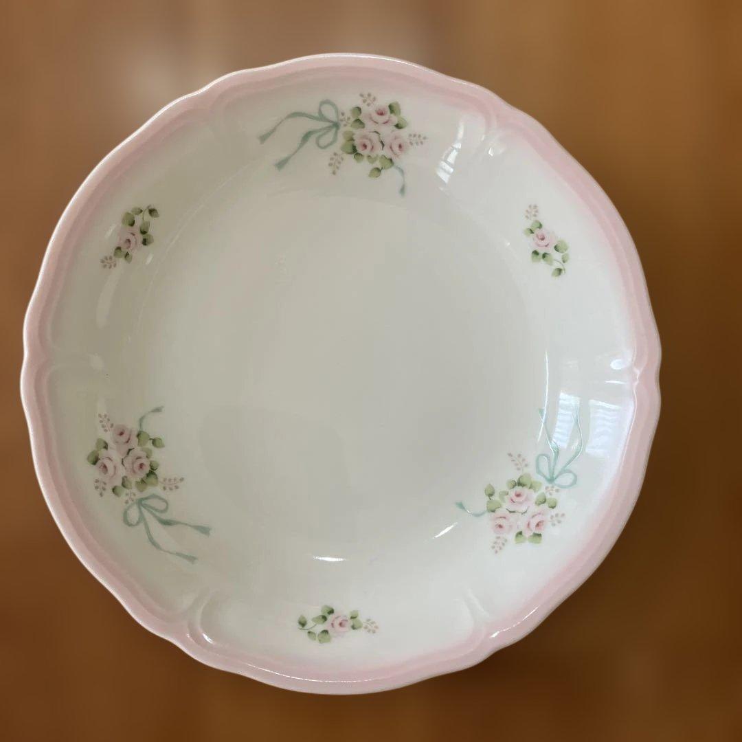 イマン　imane エマ　スーププレート　皿　陶器　未使用　カレーパスタプレート