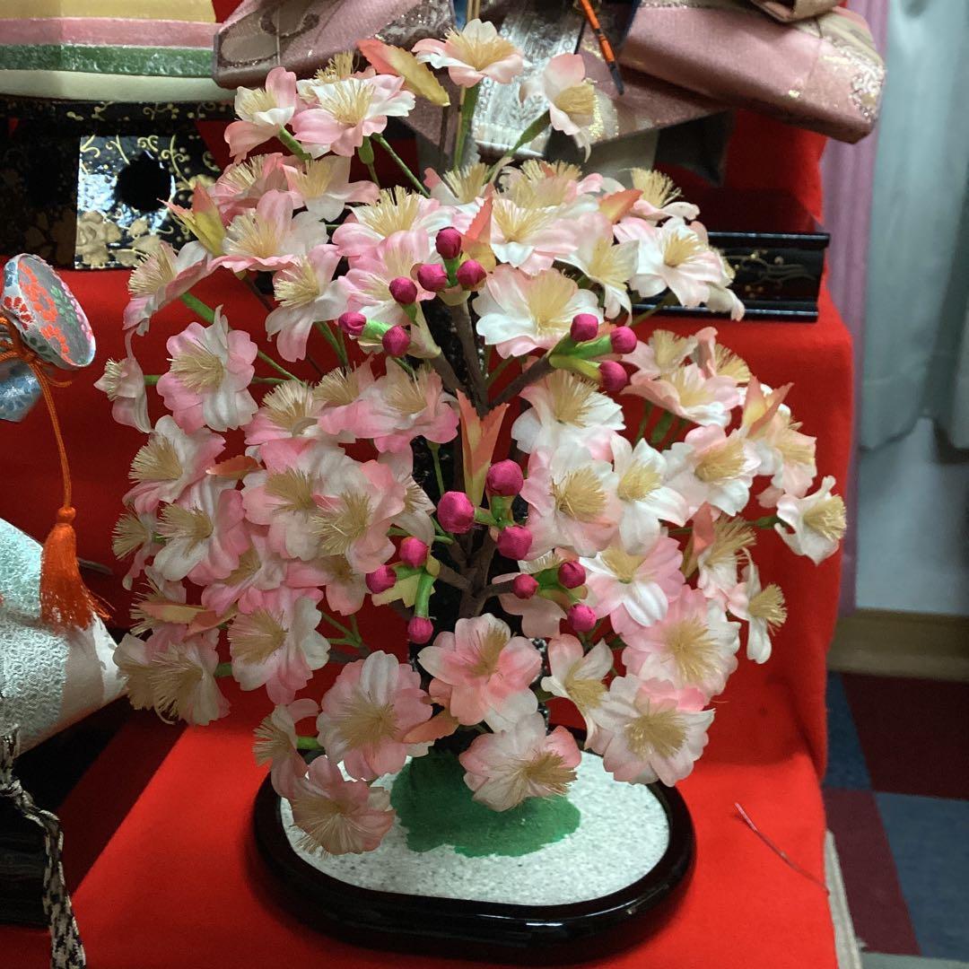 雛人形　七段飾り　西陣織高級金襴　難波　45号　熊倉基安作　中古品