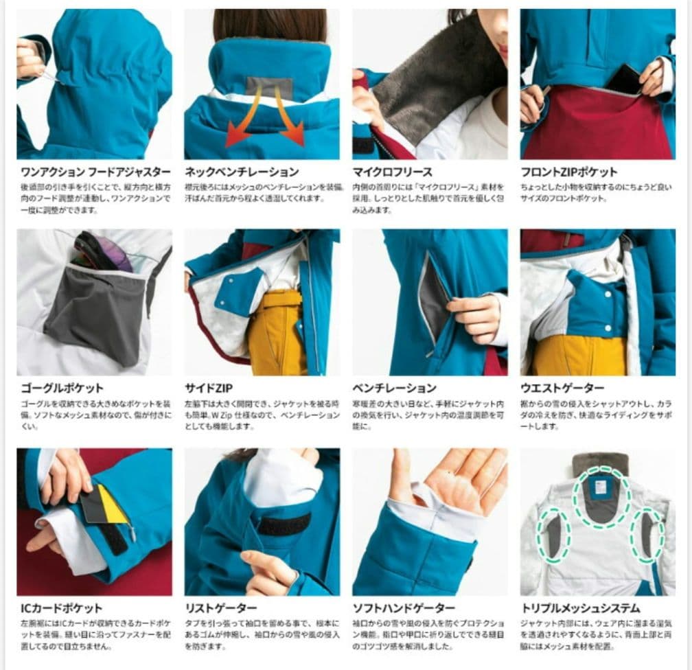 【美品】バッグ付き ウェア上下セット Mサイズ イエロー×ブラック バッグ付き