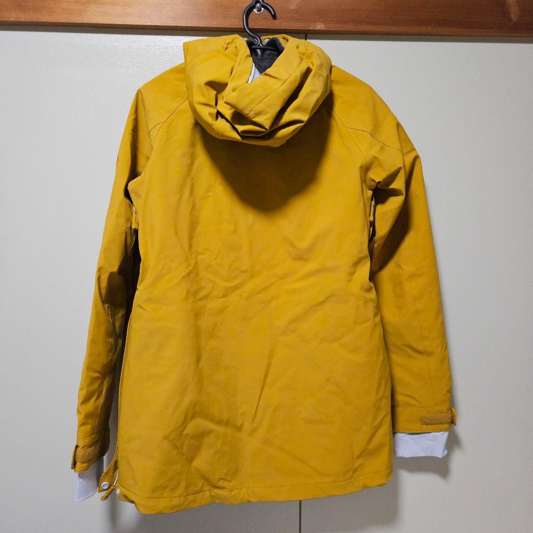 【美品】バッグ付き ウェア上下セット Mサイズ イエロー×ブラック バッグ付き