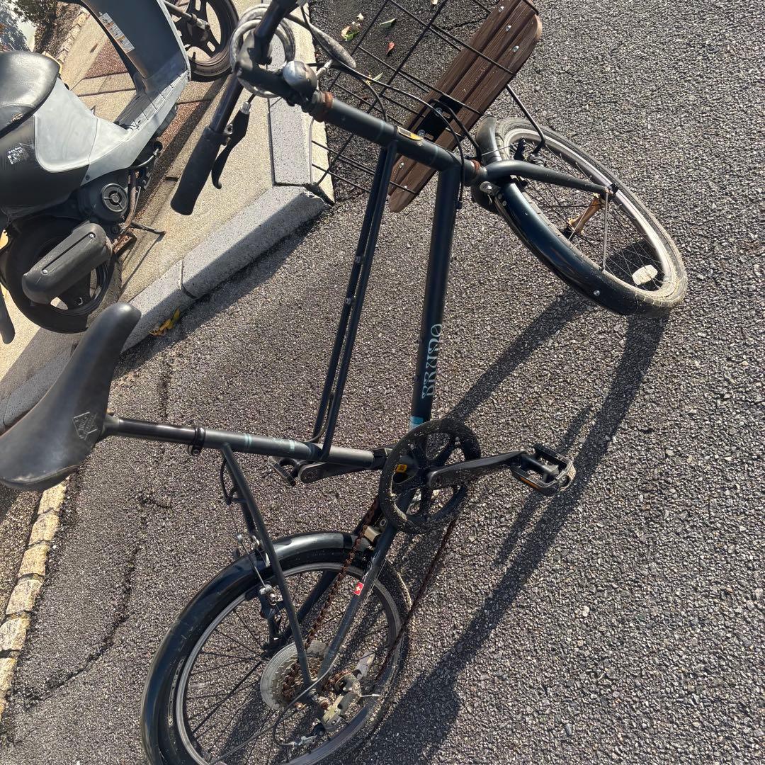 BRUNO ブルーノ MIXTE 20インチ ミニベロ 純正カゴ/空気入れ付き