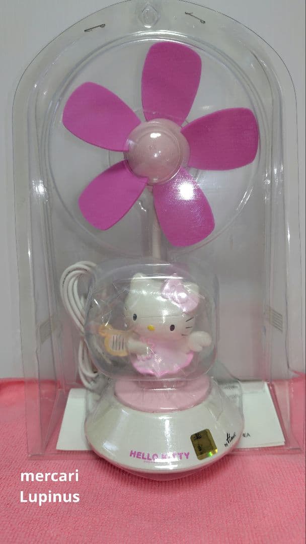 【激レア！】ハローキティ USBファン ピンク　新品　未開封