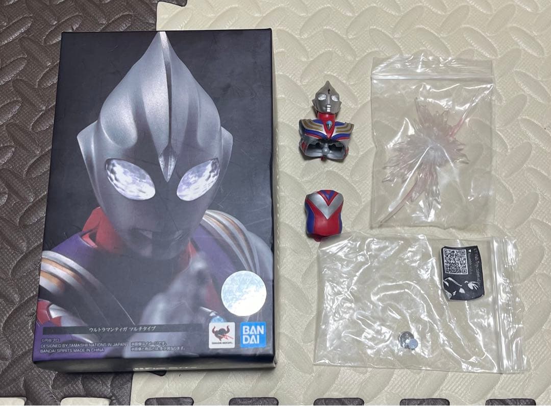 真骨彫製法　ウルトラマンティガ　マルチタイプ & カスタムパーツセット