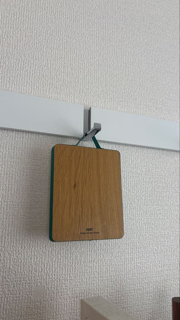 【廃盤品】HAY ヘイ　RUBAN 2点セット　壁掛けミラー　レッド　グリーン
