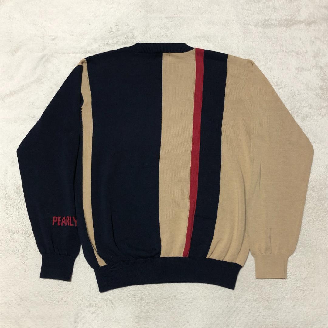 パーリーゲイツ ニットセーター ゴルフウェア ゴルフニット クルーネック S