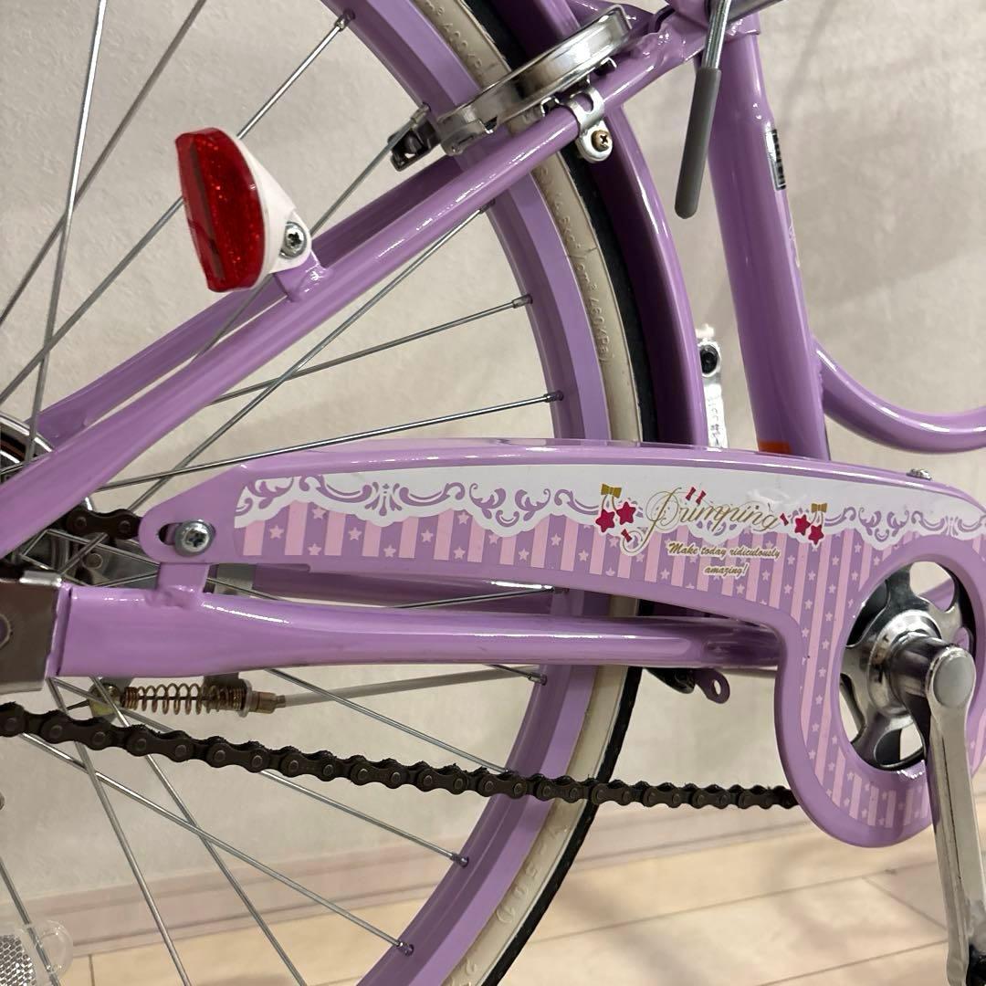 かなです。アサヒサイクル　バスケットかご付き自転車　プリンピング　22